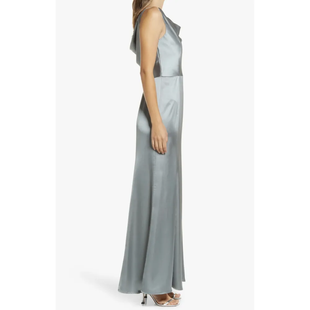 Chi Chi London Julianna Cowl Neck Satin Gown​​​​​​​​​​ - Image 3