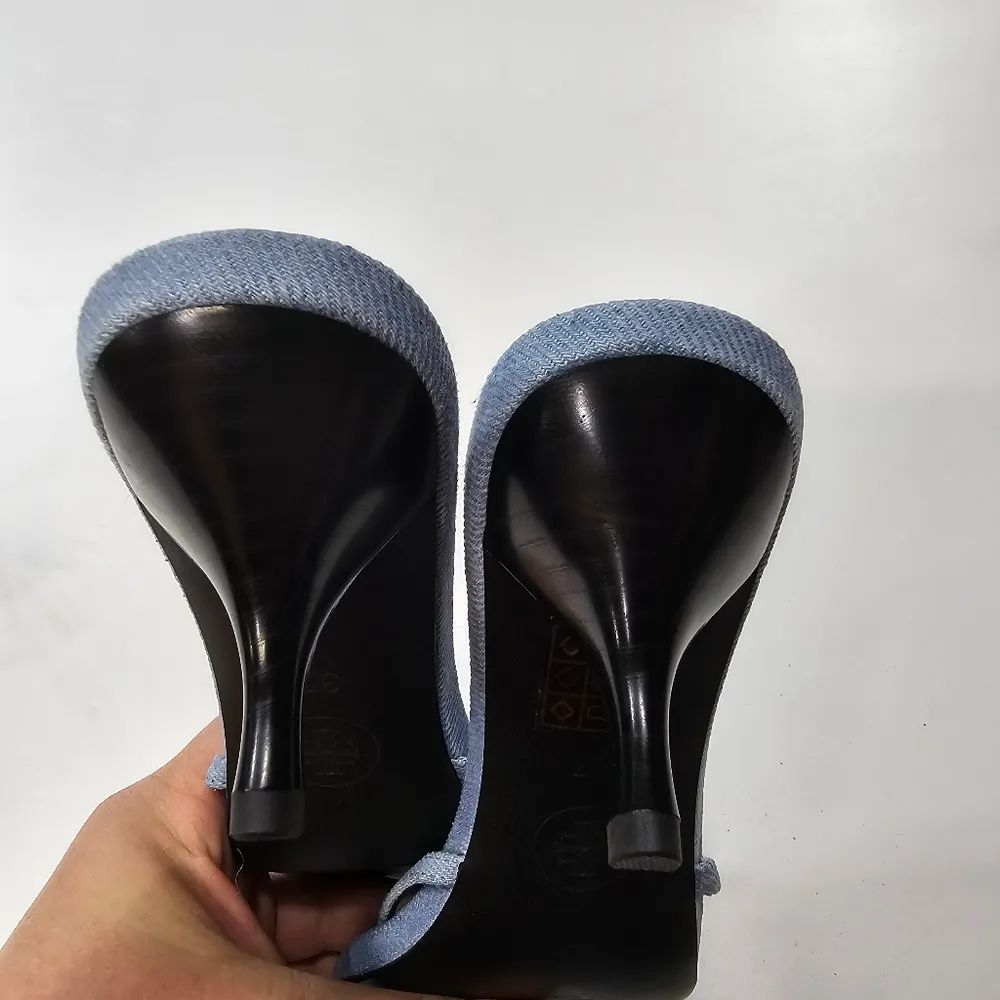 FEMME LA Copenhagen Kitten Slipper in Denim - Image 8