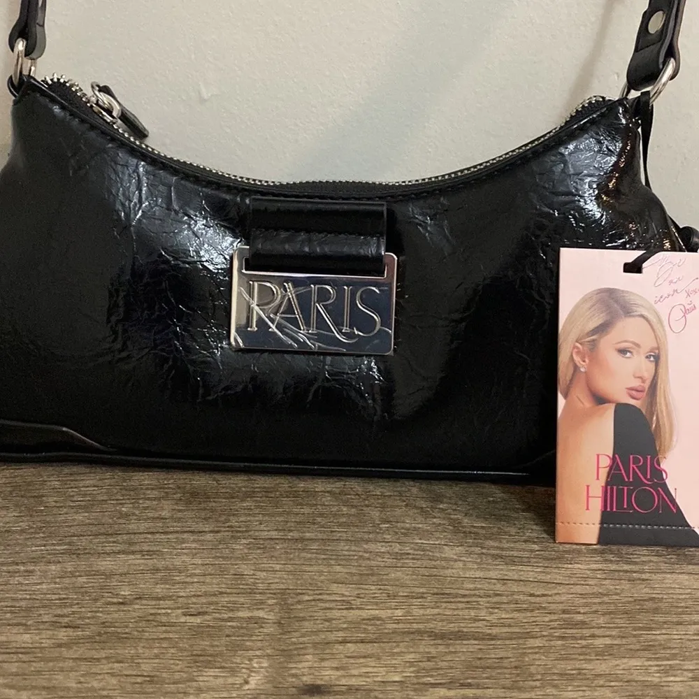 Paris Hilton New! Mini black purse handbag - Image 3