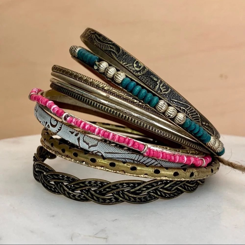 Bohemian Bangle Bracelets - Image 3