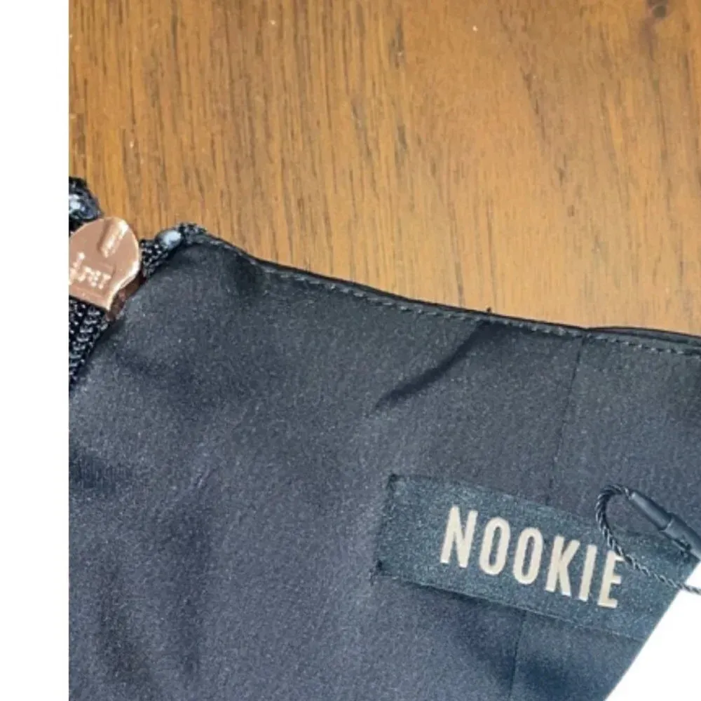 Nookie Stella Cut Out Gown in Black Medium New Womens Maxi Long Dress - Image 8