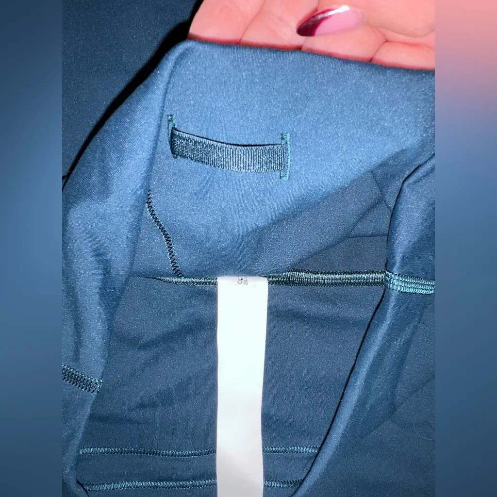 Lululemon  Wunder Train HR Tight 28” Indochine Blue (INCB) Size 4 NWT - Image 8