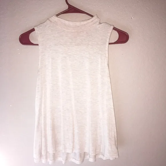 white turtleneck tank - Image 2