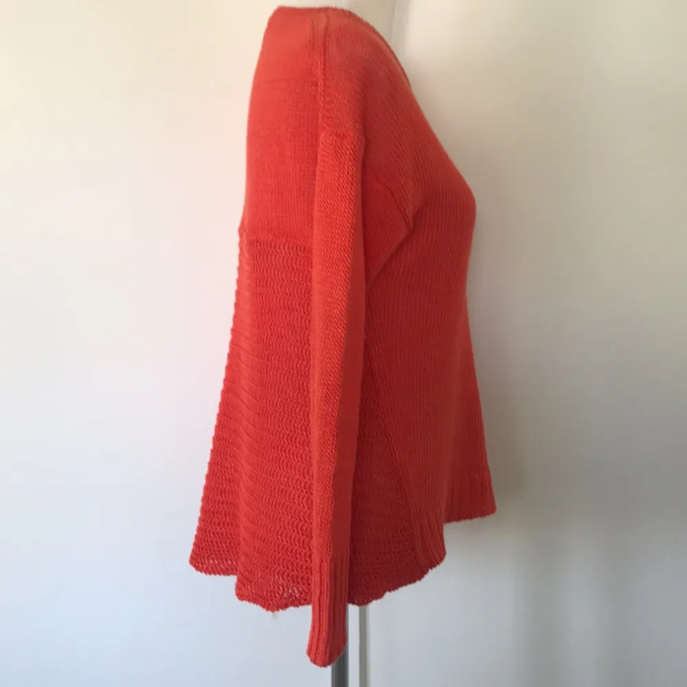 J. Crew Linen Beach Sweater sz xxs - Image 3