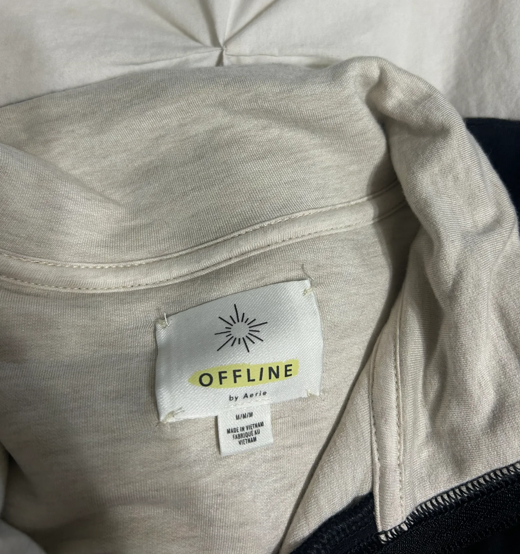 Cropped Quarter Zip - Image 2