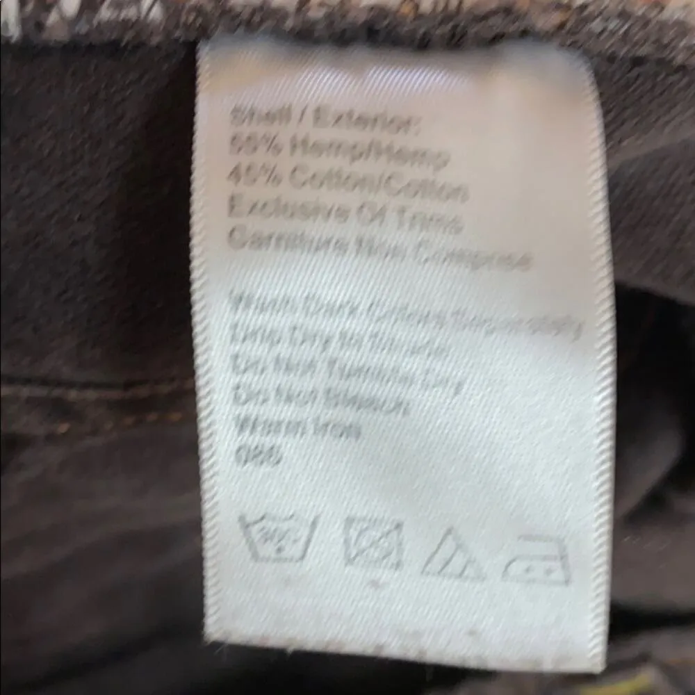 KAVU  Brown Crop  Capri Hemp Cotton Shorts 2 - Image 7