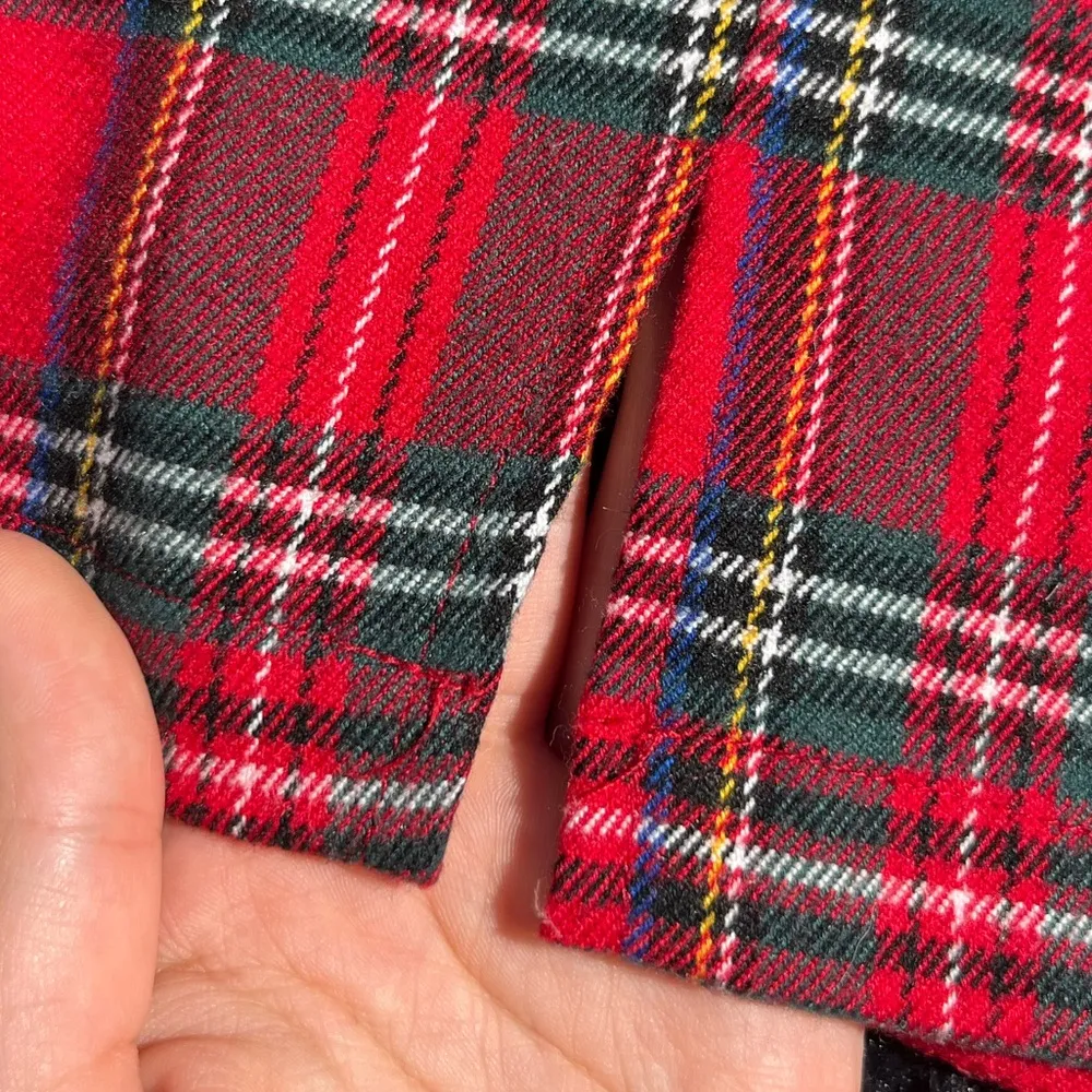 Plaid mini skirt - Image 4