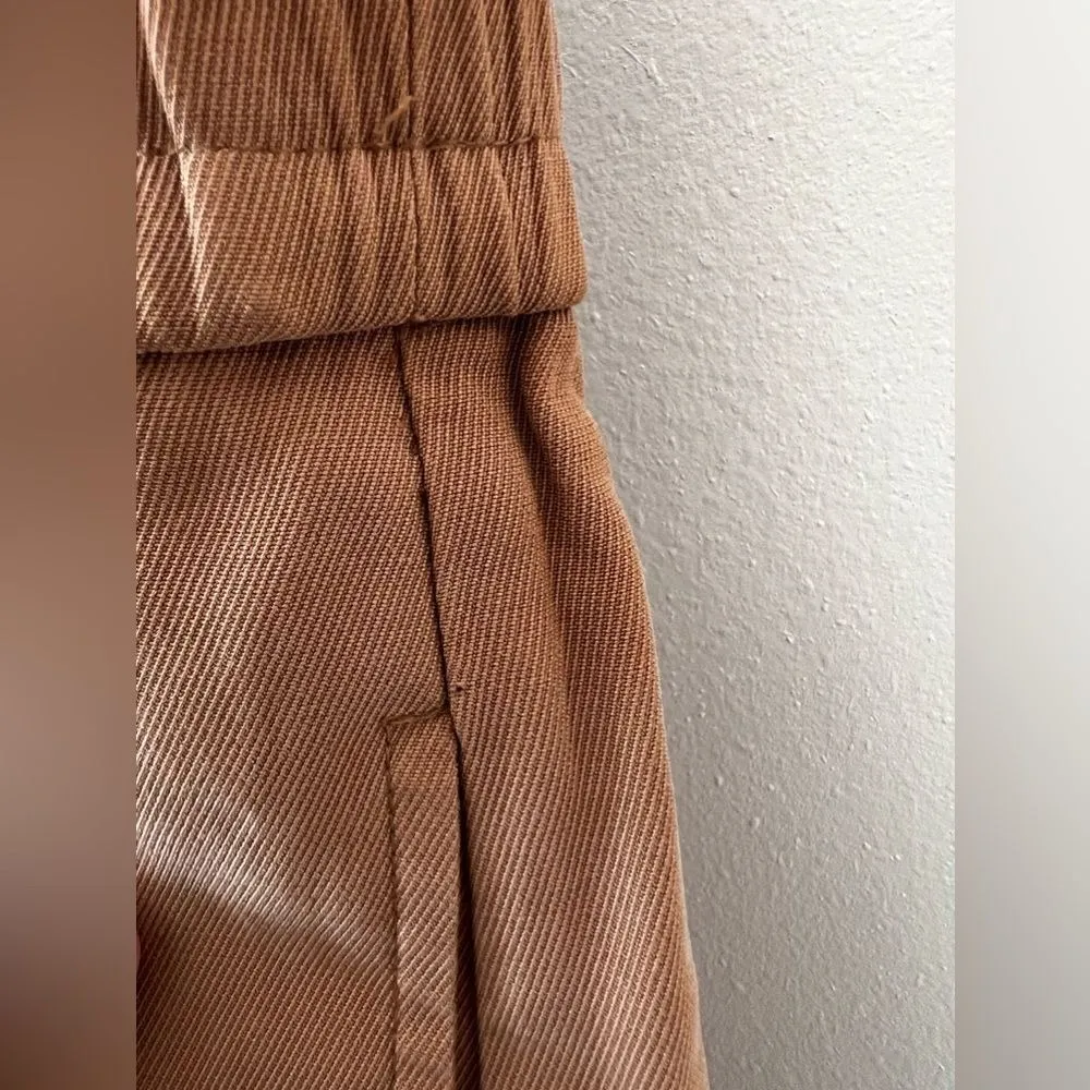 Open Edit‎ Women's Plus NWOT Tie Waist Tan Dale Pull On Shorts Size 2X - Image 9