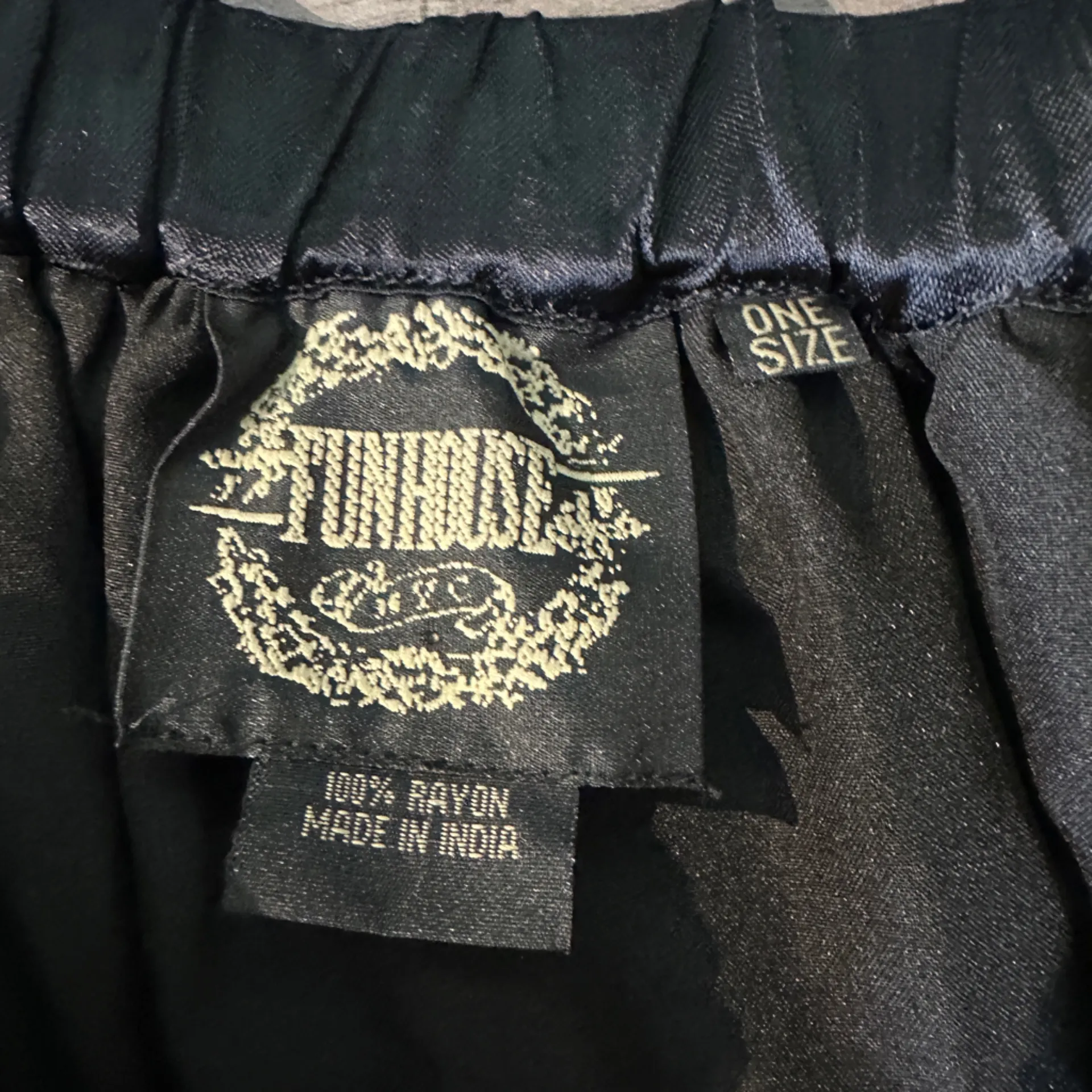 Vintage Fun House Y2K Mini Skirt Mesh Ruffle Whimsigoth Grunge Fairy Goth 90s Black Size undefined - Image 6