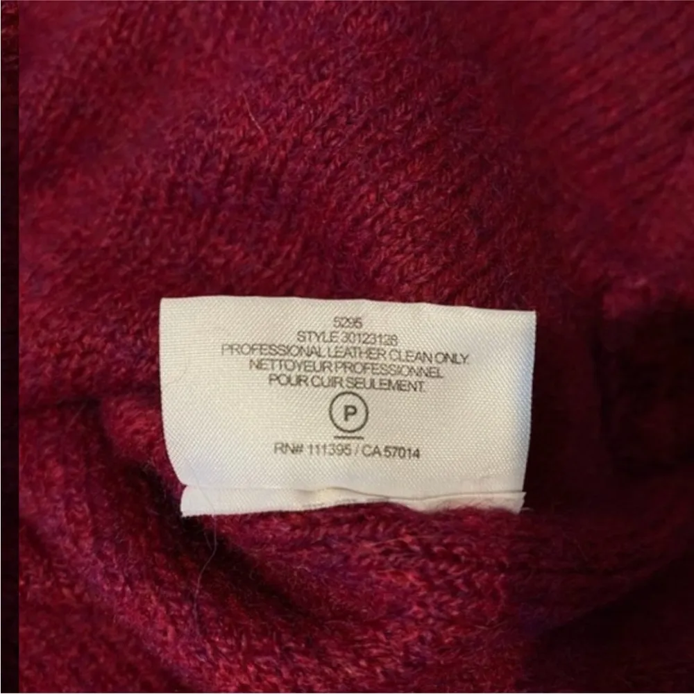 Tory Burch  Mim Buckle Tunic Alpaca Wool Sweater - Image 5