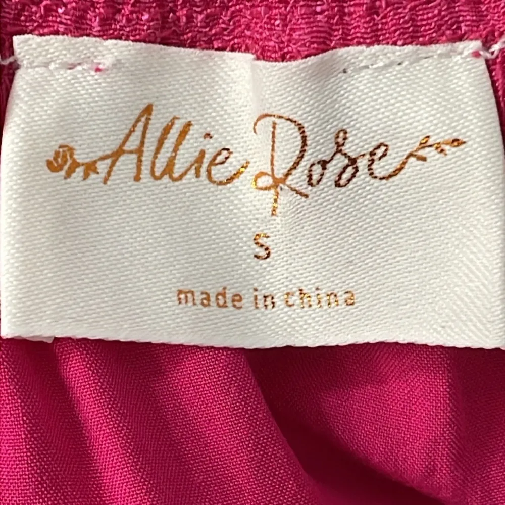 Allie Rose Pink Gauzy Maxi Dress - Image 7