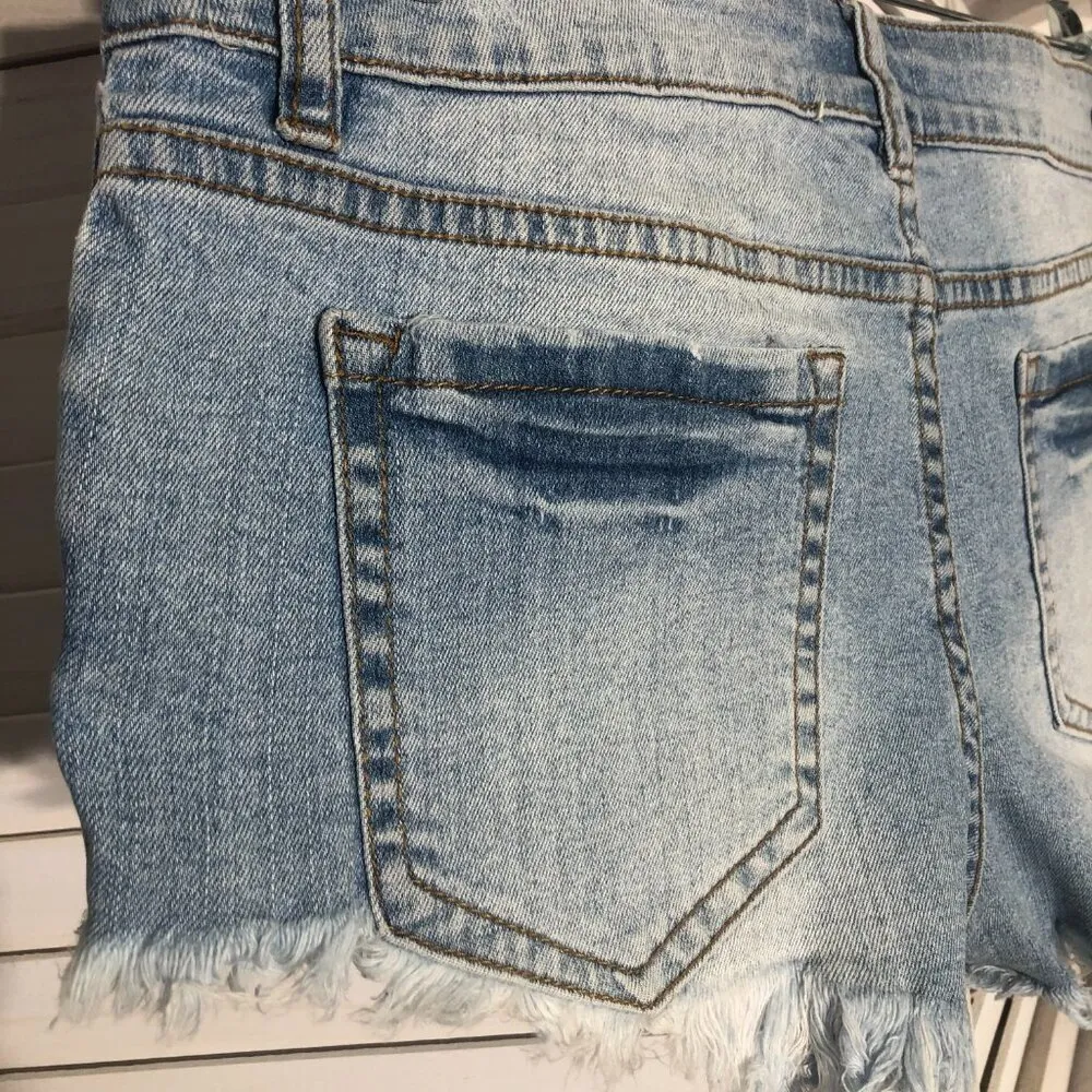 Billabong Y2K Distressed Beach Jean Shorts - Size 3 - Image 7