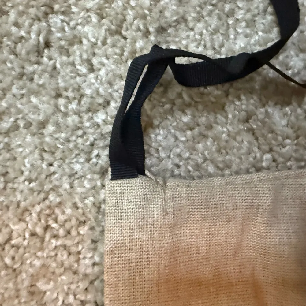 Gucci Dust Bag Beige Drawstring Authentic Designer Handbag‎ Shoe Accessory - Image 4