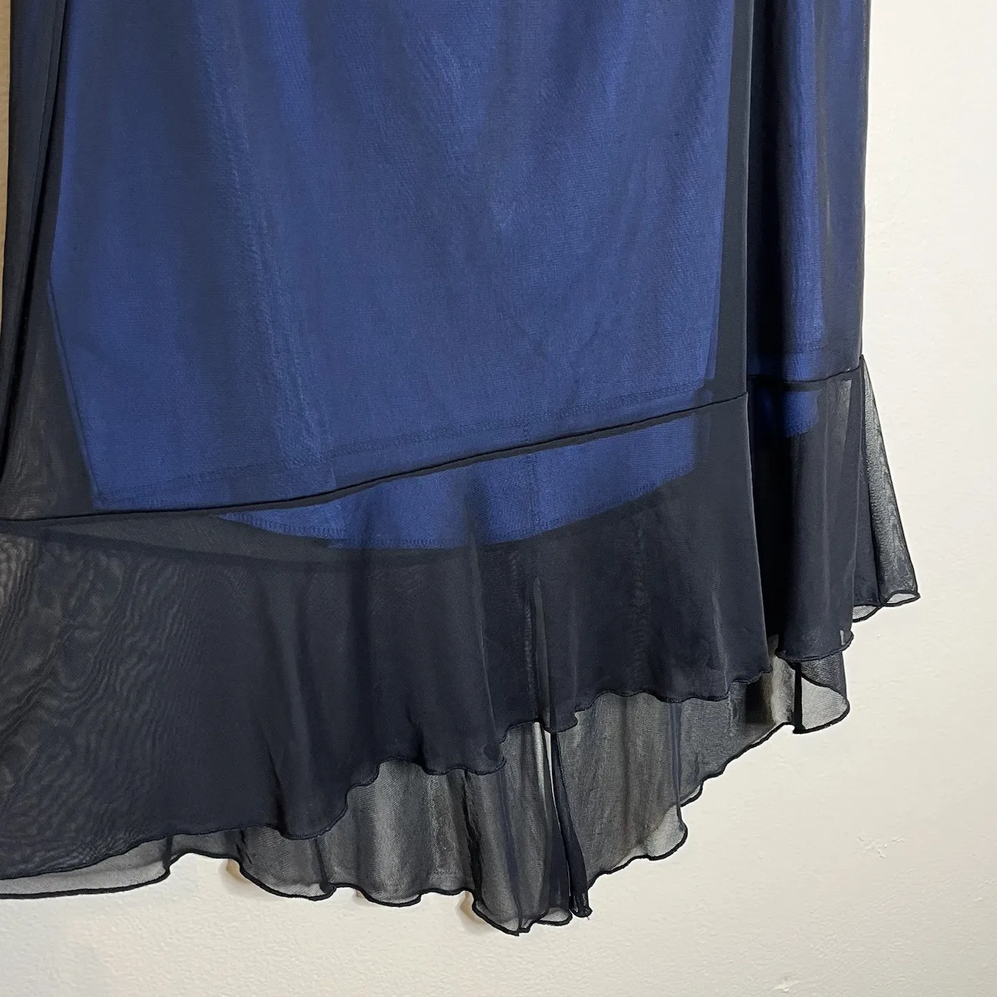 Woman's Midi Skirt Y2K Whimsigith Sheer Vampy  Grunge Gothic Fairy Friends 90 XL - Image 4