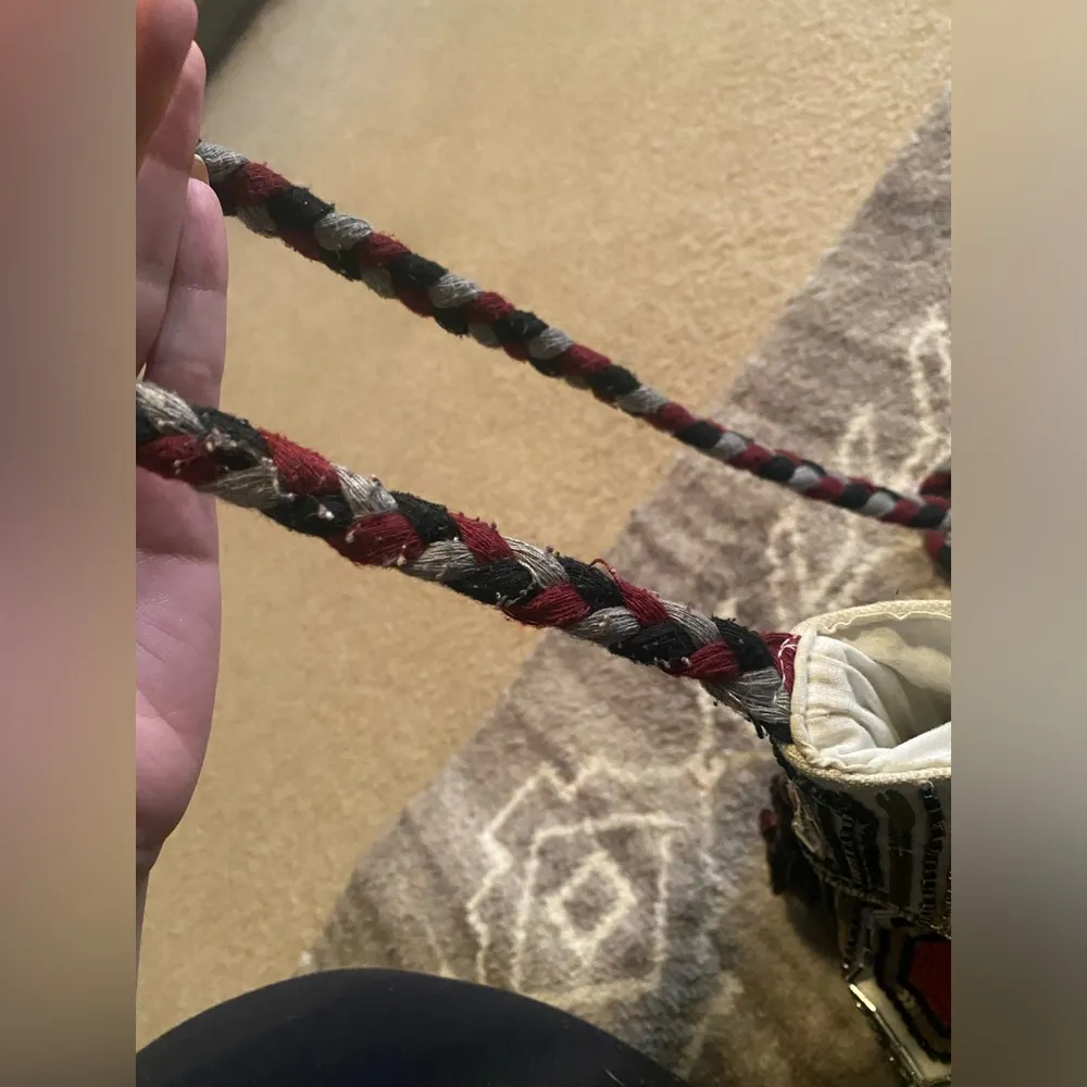 Sam Edelman Abela Beaded Bucket Cross Body Bag - Image 5