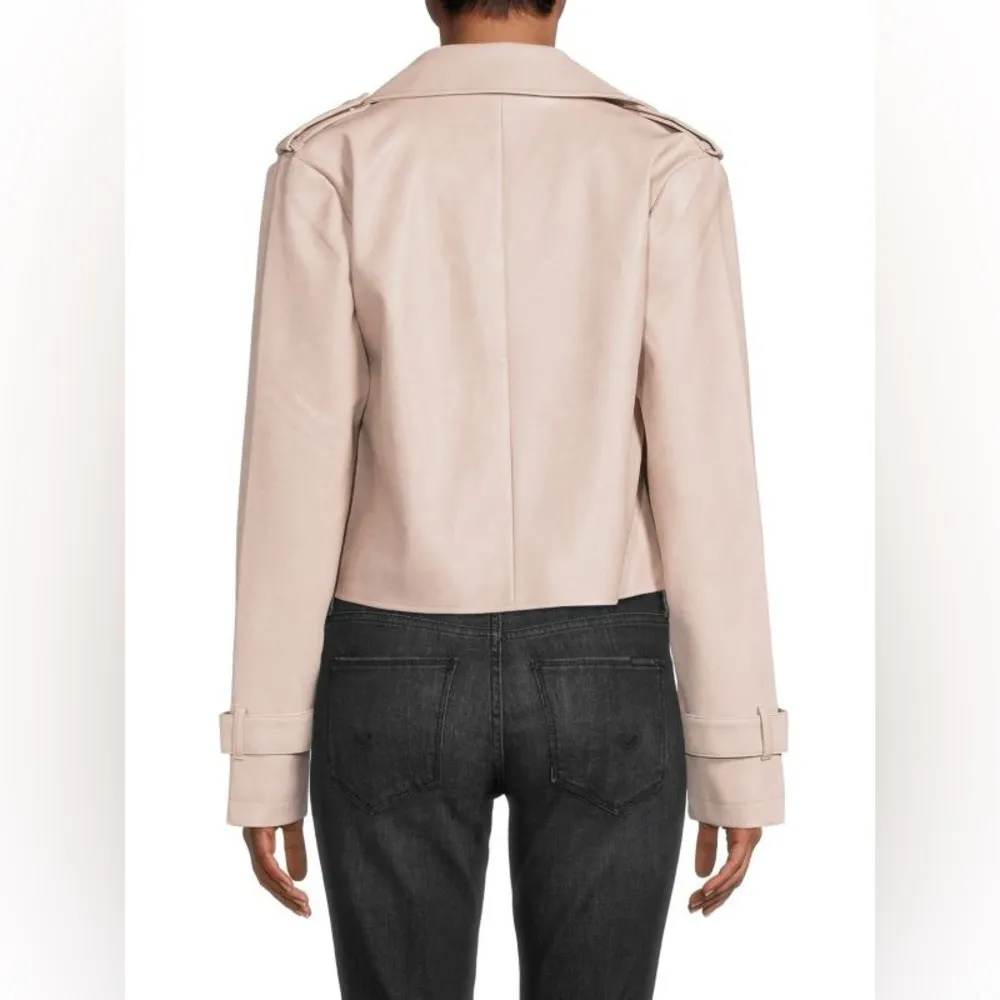 Bagatelle tan faux  leather jacket NWOT - Image 2