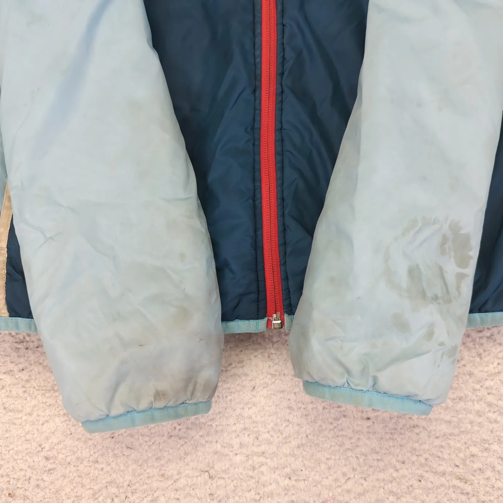 Cotopaxi Women's Teca Calido Hooded Light Color Block Puffer Jacket Coat Medium - Image 11