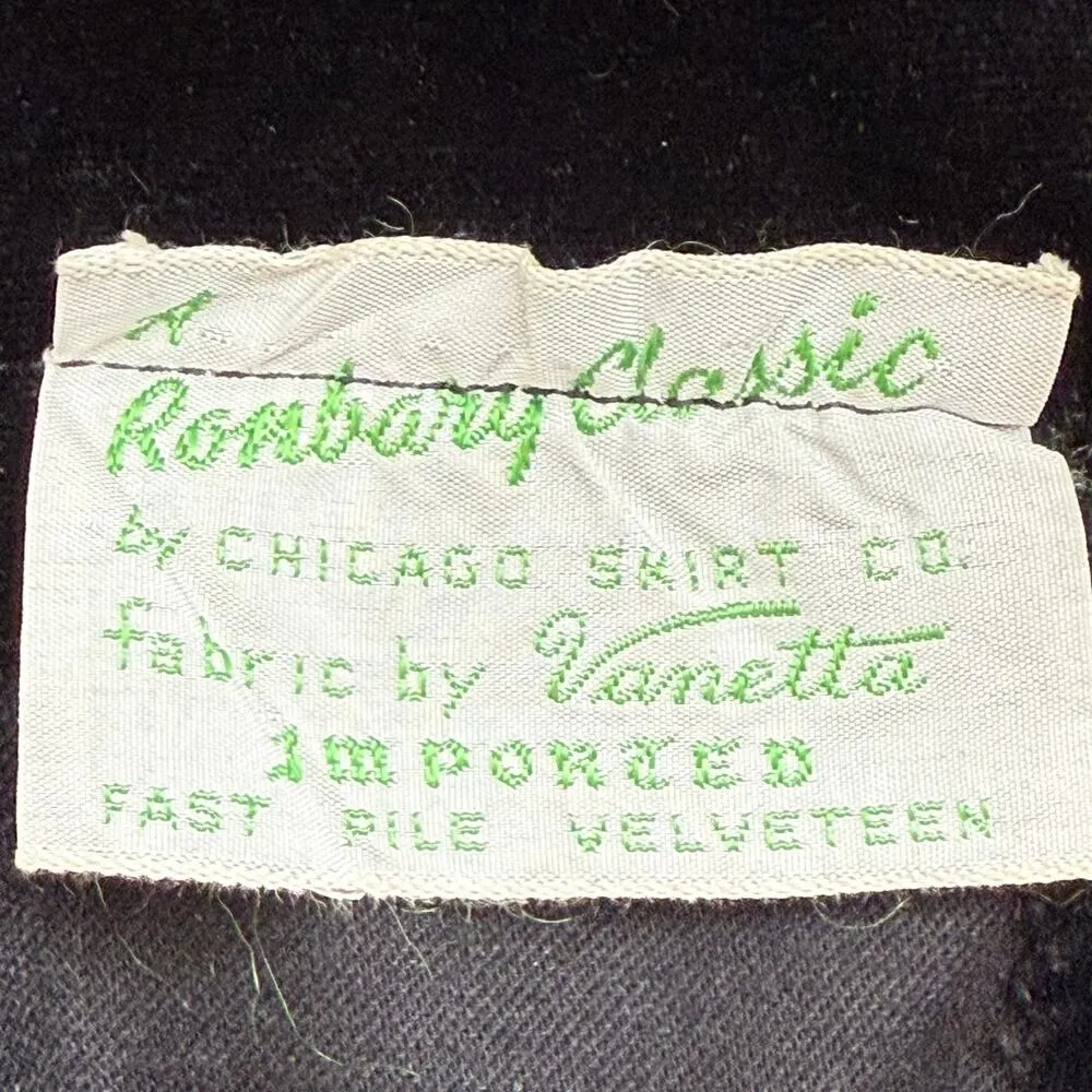 Vintage 60s Black Velvet Crop Jacket and Pencil Skirt Set by Ronbary Classic, XS - Image 15