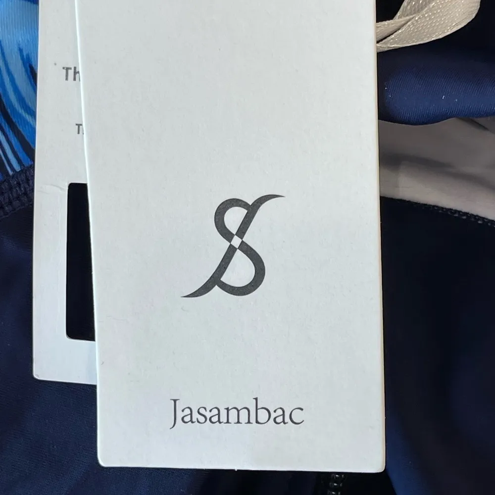 Jasambac two piece set in a size small new with tags swim pool outdoors beach Blue - Image 4