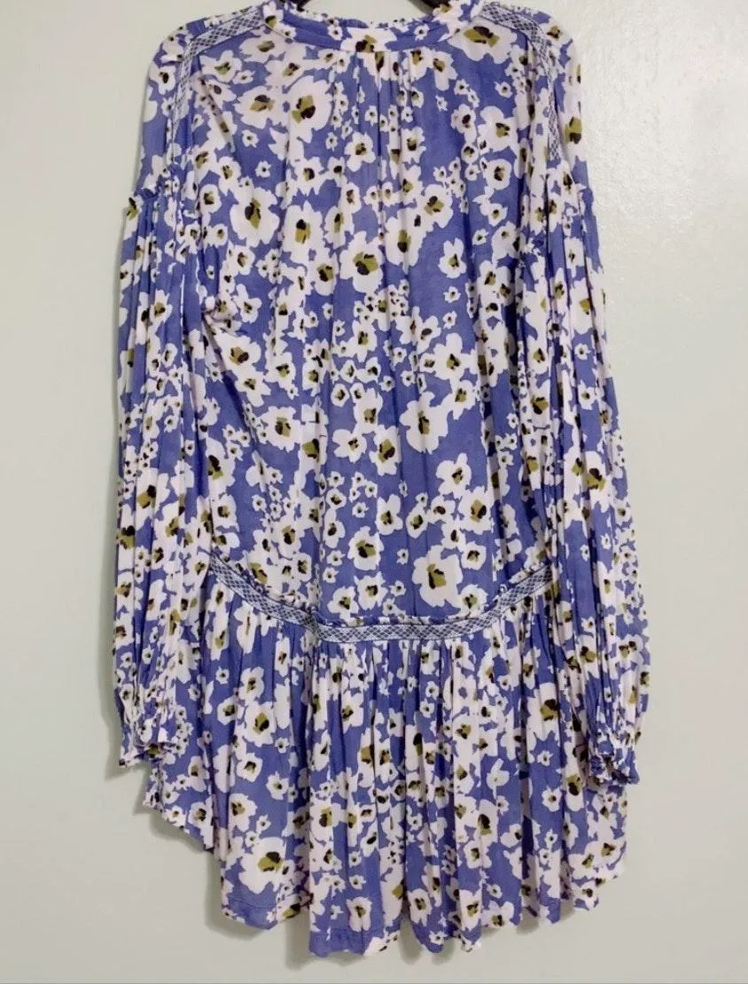 Love Letter Tunic Blue Top - Image 4