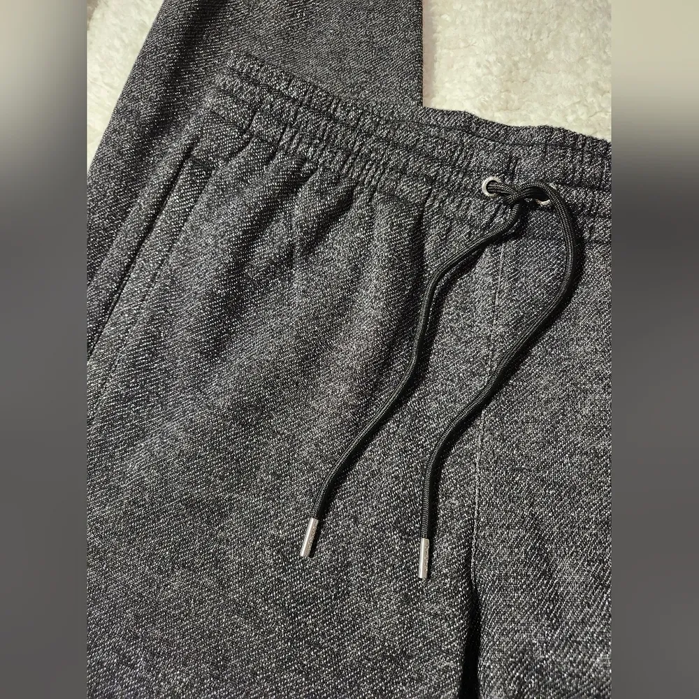 NWT DKNY SPORT SPACEDYE HIGH WAIST SLIM FIT JOGGER WITH POCKETS in Black Size S - Image 10