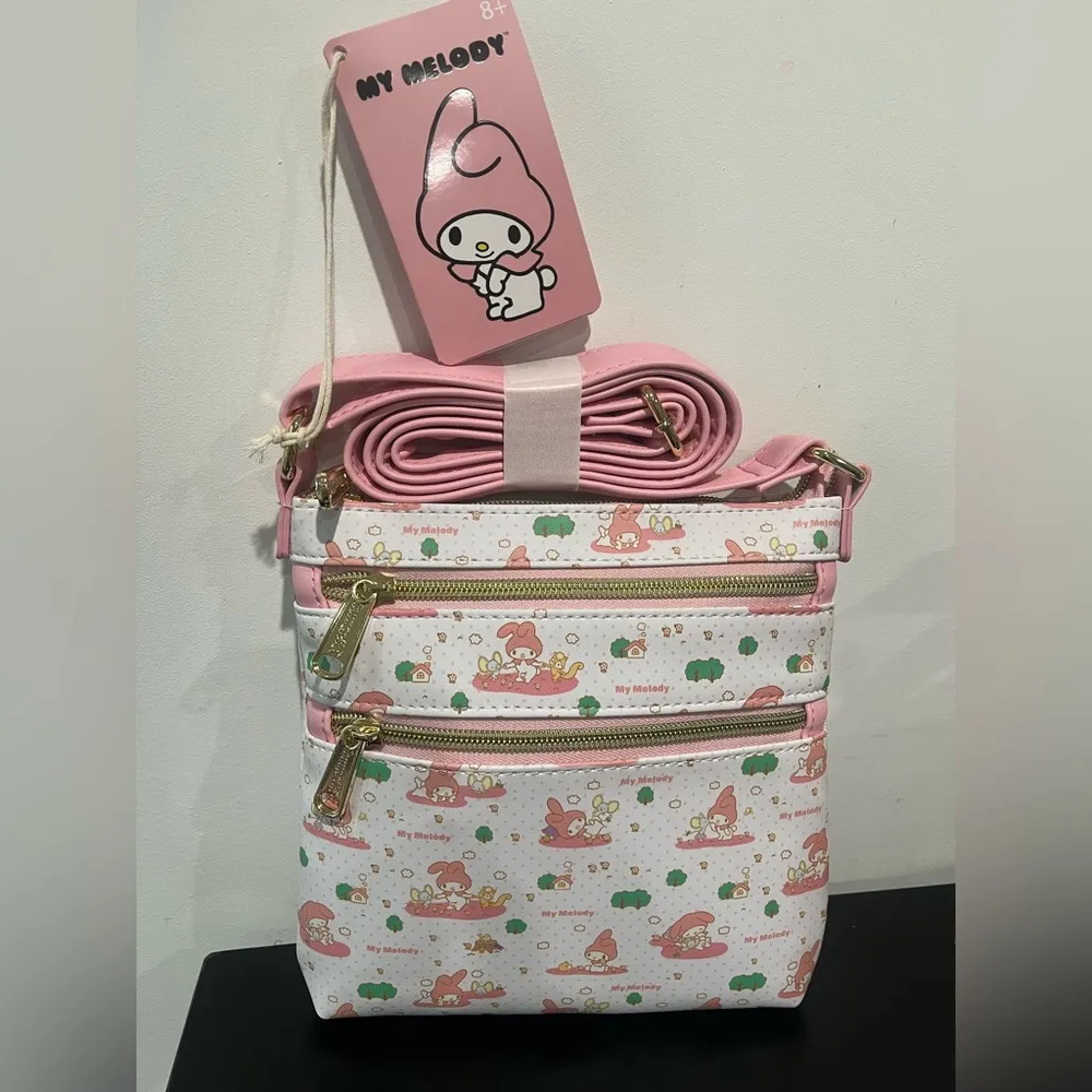 Loungefly Sanrio My Melody Allover Print Crossbody Bag - Image 2