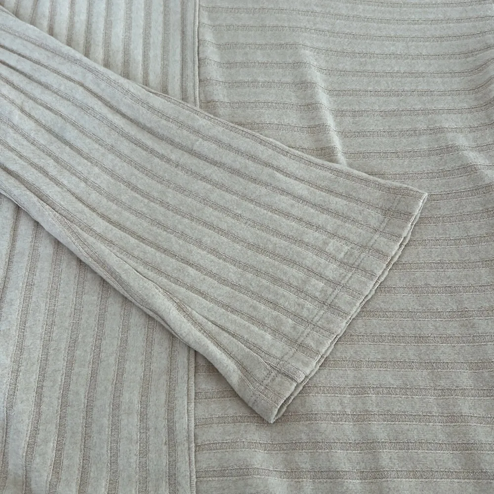 Anthropologie Saturday Sunday Ribbed Turtleneck Bell Sleeve Tunic Sweater - Image 7