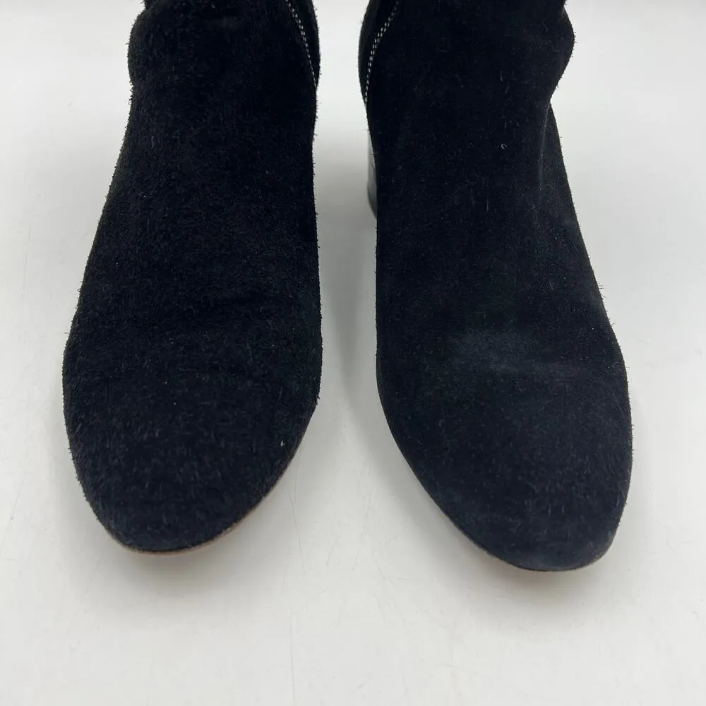 Thursday Boot Company Paloma Booties Black Suede Boots Size 9 - Image 2