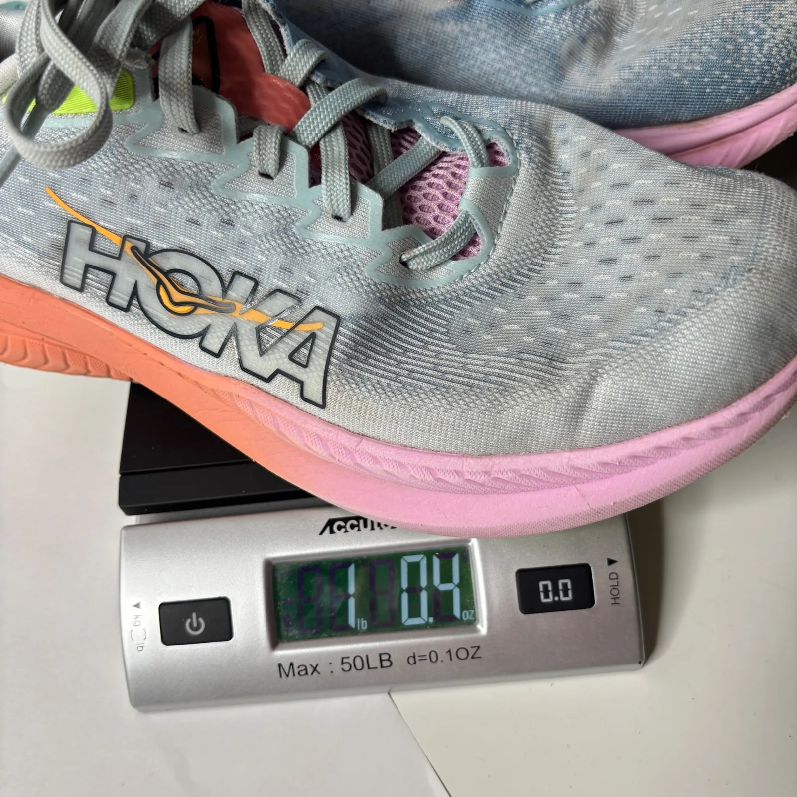 Hoka One Mach 6 Shoes Womens 11 B Illusion Dusk Sneakers Comfort SEE - Image 11