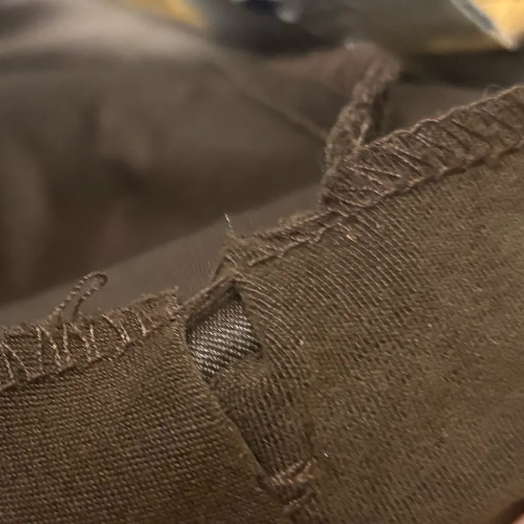 White Stag  Brown Suede Skirt Size 10 - Image 5