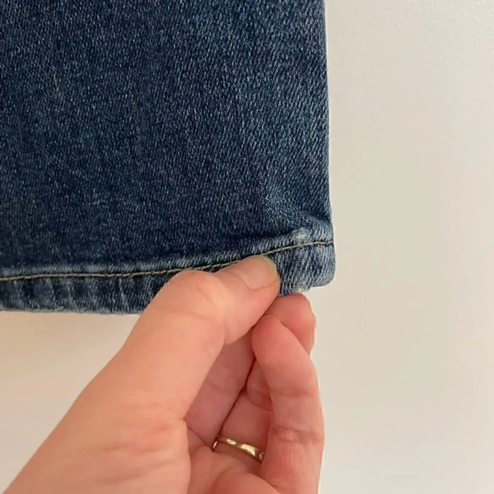 JOE'S JEANS JOES JEANS Keagan Skinny Ankle Distressed Jeans Dark Wash Ripped 25 - Image 15