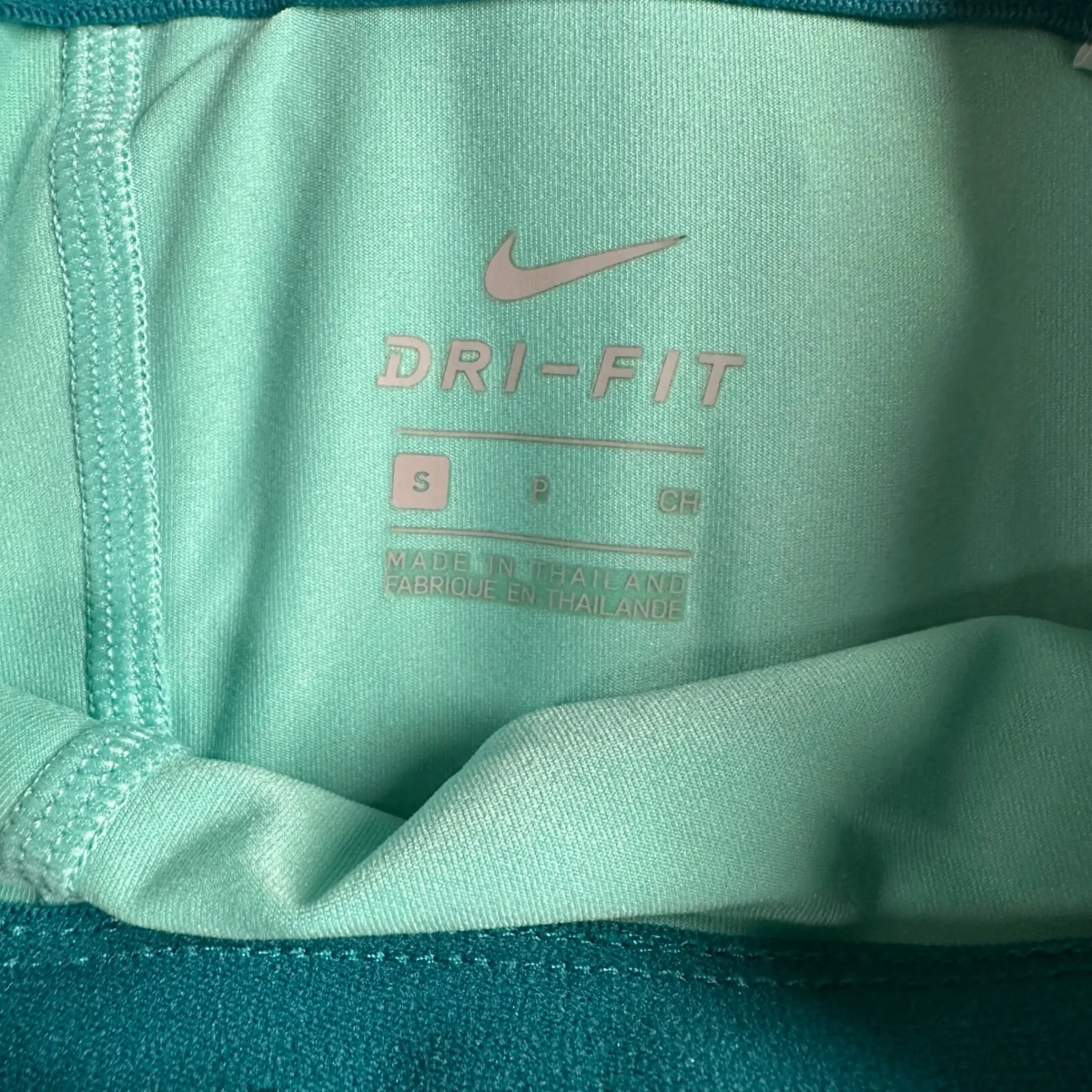 Nike Training Shorts Womens Small Teal Dri-Fit Athletic 2 in 1 Flex AH8478 467 - Image 4