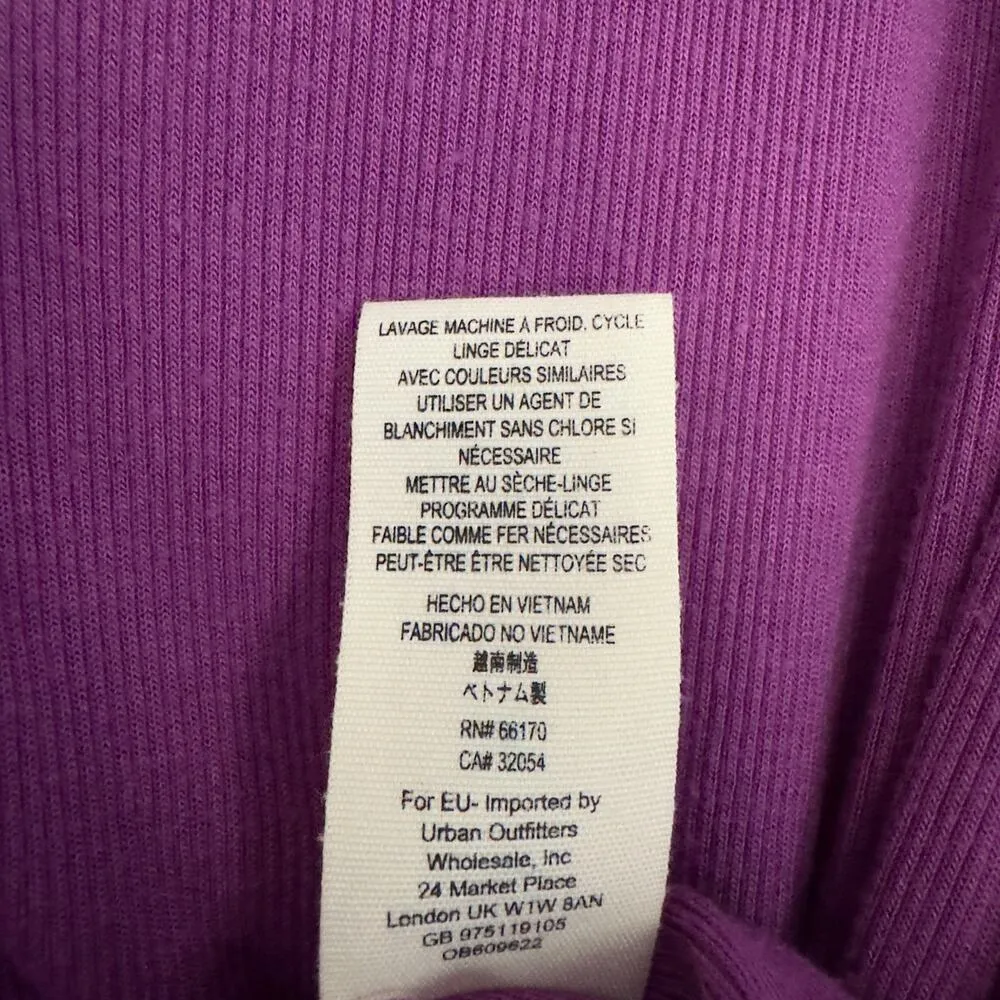 Free People Ribbed Open Cutout Back tank top twist should sleeveless stretch S - Image 7