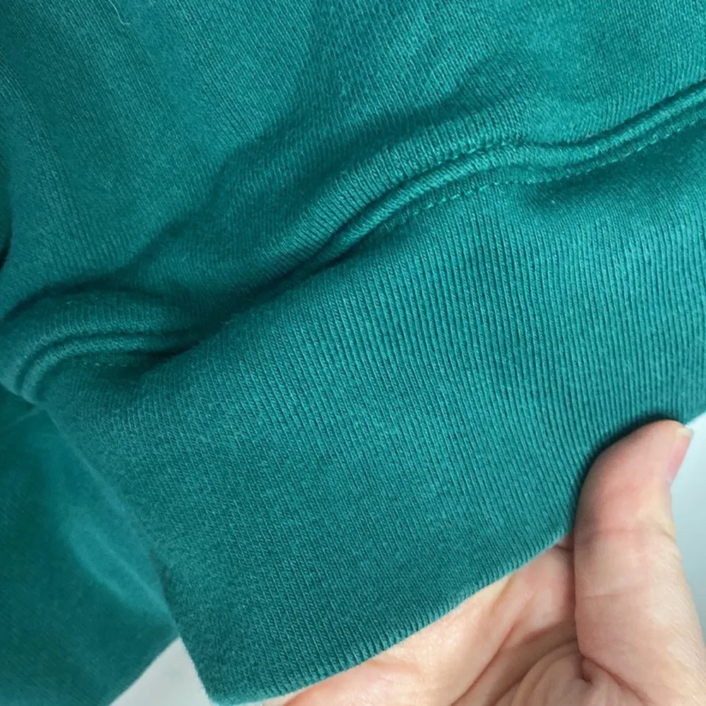 Adidas Originals Green trefoil graphic hoodie size S - Image 11