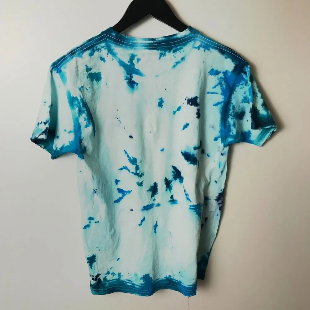 Gildan Cool T Shirt Tee Festival Top Short Sleeve Cotton Logo Print Womens L - Image 9