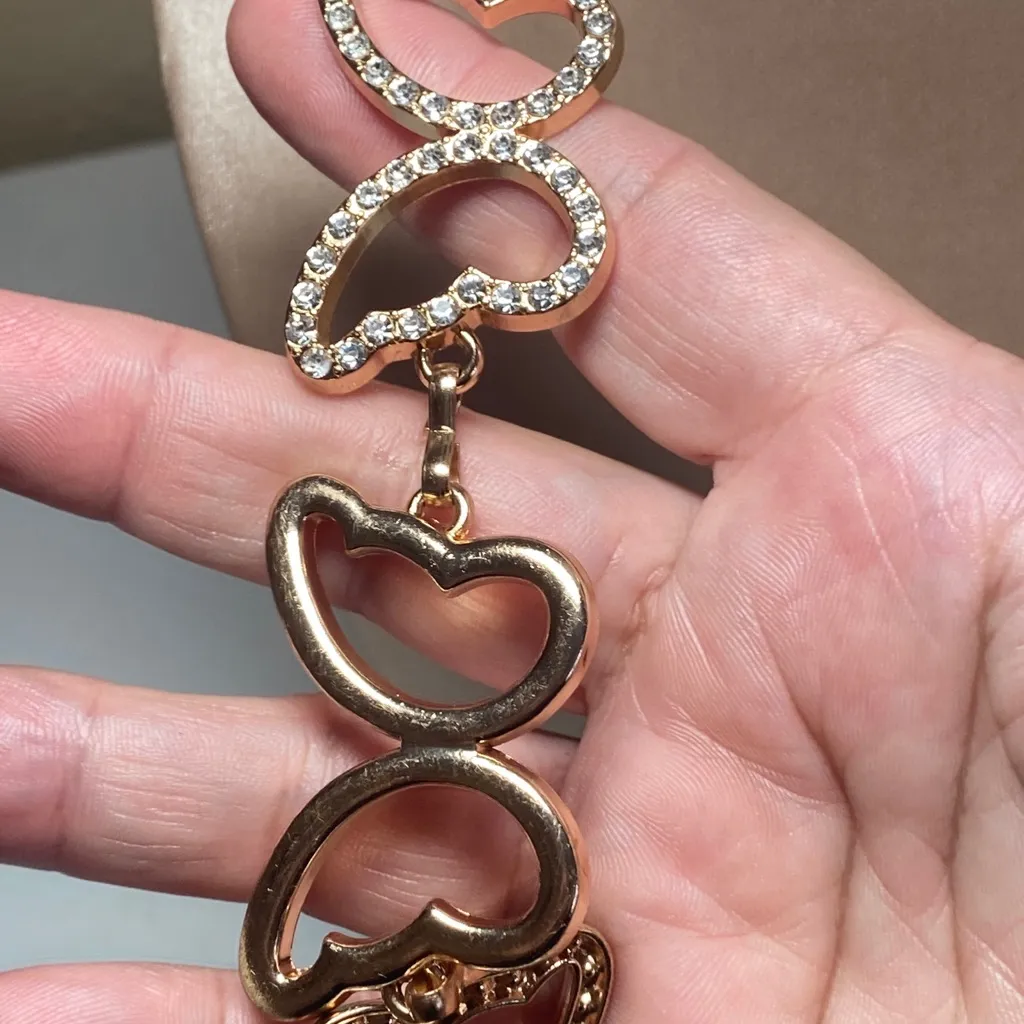 Vintage 90’s Gold Tone Belt With Butterflies Adjustable Approximately 32 - Image 13