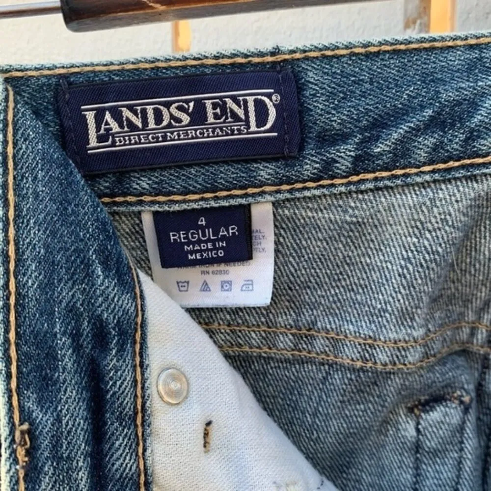 Lands' End Vintage Lands’ End Denim Jeans - Image 9