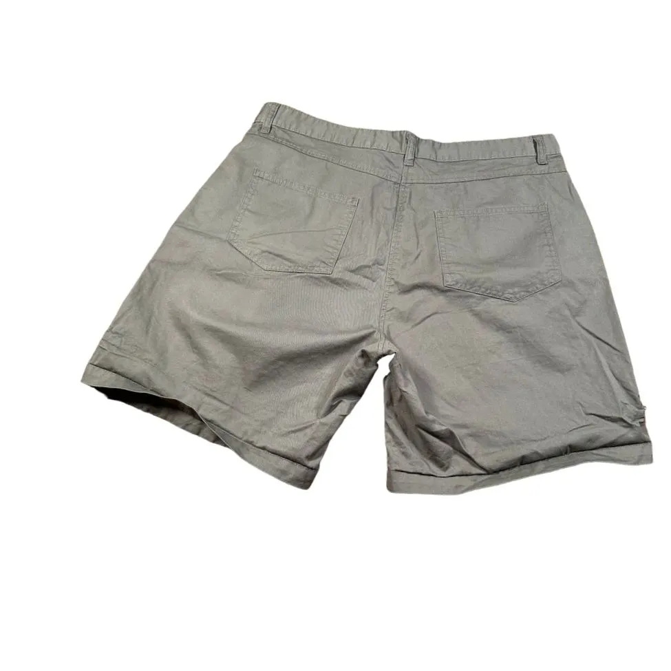 Mountain Warehouse Women's‎ Casual Cargo Shorts Outdoor Hiking Khaki Gray Size 12 - Image 4