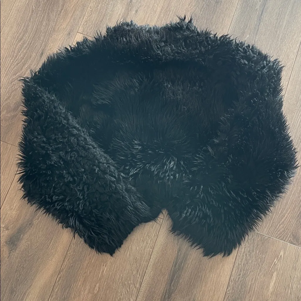 Free People All Night Faux Fur Jacket - Image 6