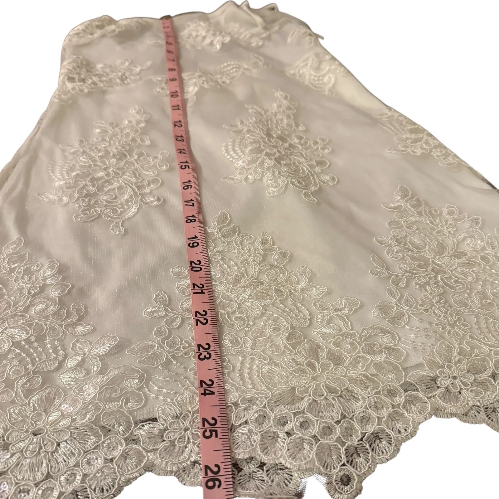 Lucy in the Sky White Lace Mini Dress Halter Sleeveless‎ Party Dress S - Image 6