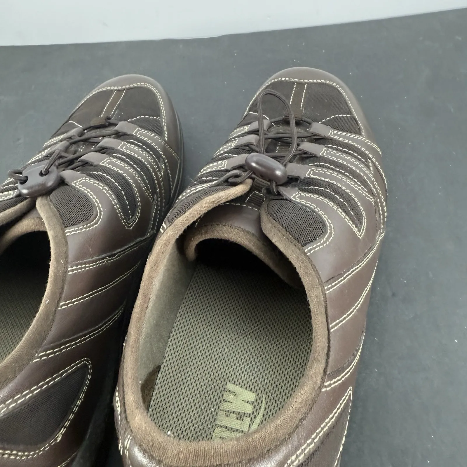 Drew Women Brown Leather Active Sport Running Athletic Lace Up Shoes Size 11.5 M - Image 5