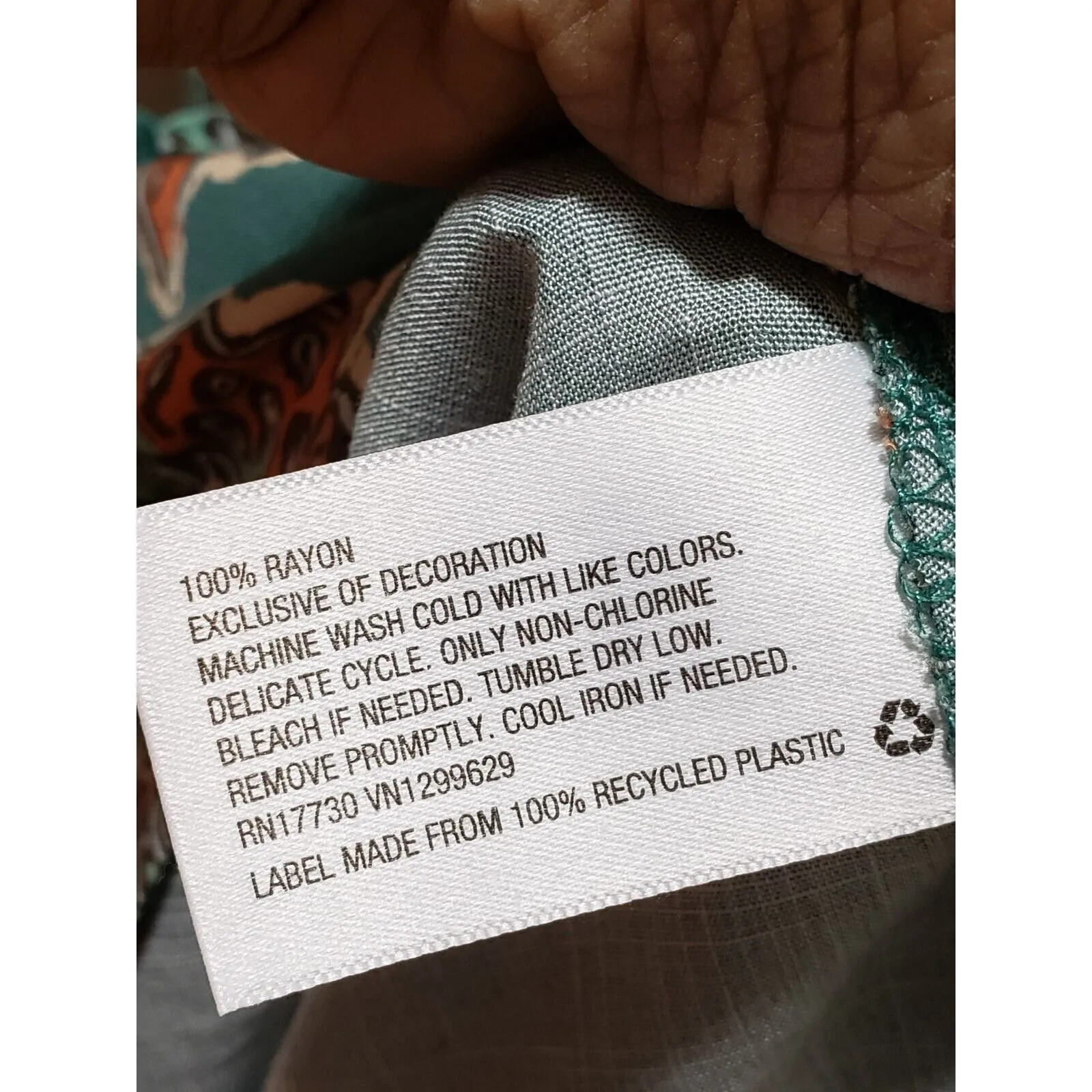 Knox Rose Women's Multi Floral Pleated V Neck Short Sleeve Long Maxi Dress Small - Image 11