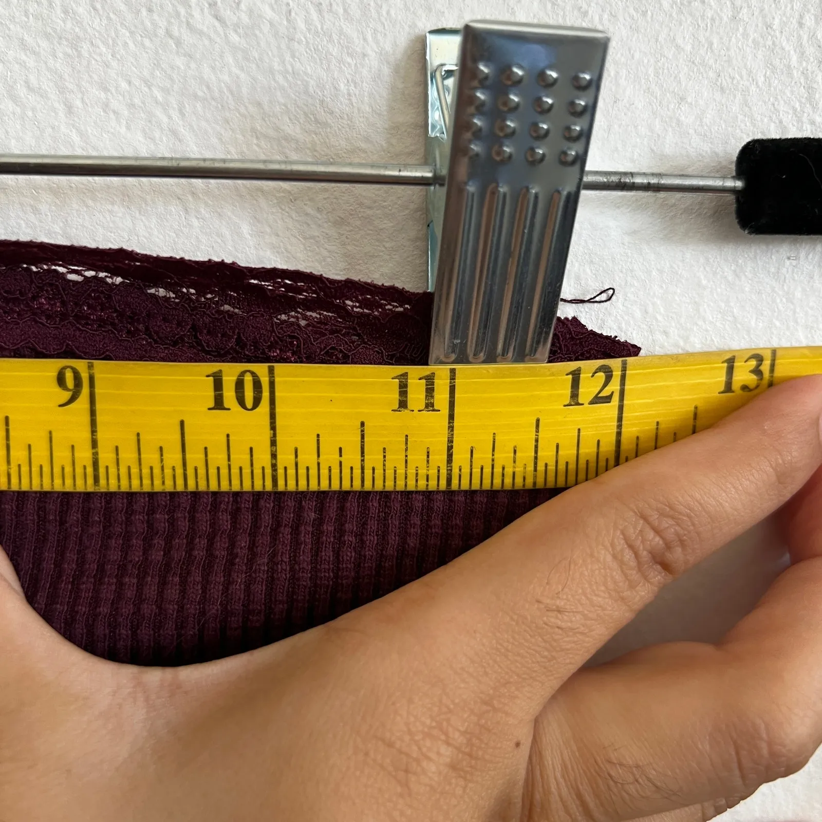 Lace Trim Tube‎ Top, Coquette Indie Sleaze Soft Girl Tumblr Romantic Goth XS - Image 4