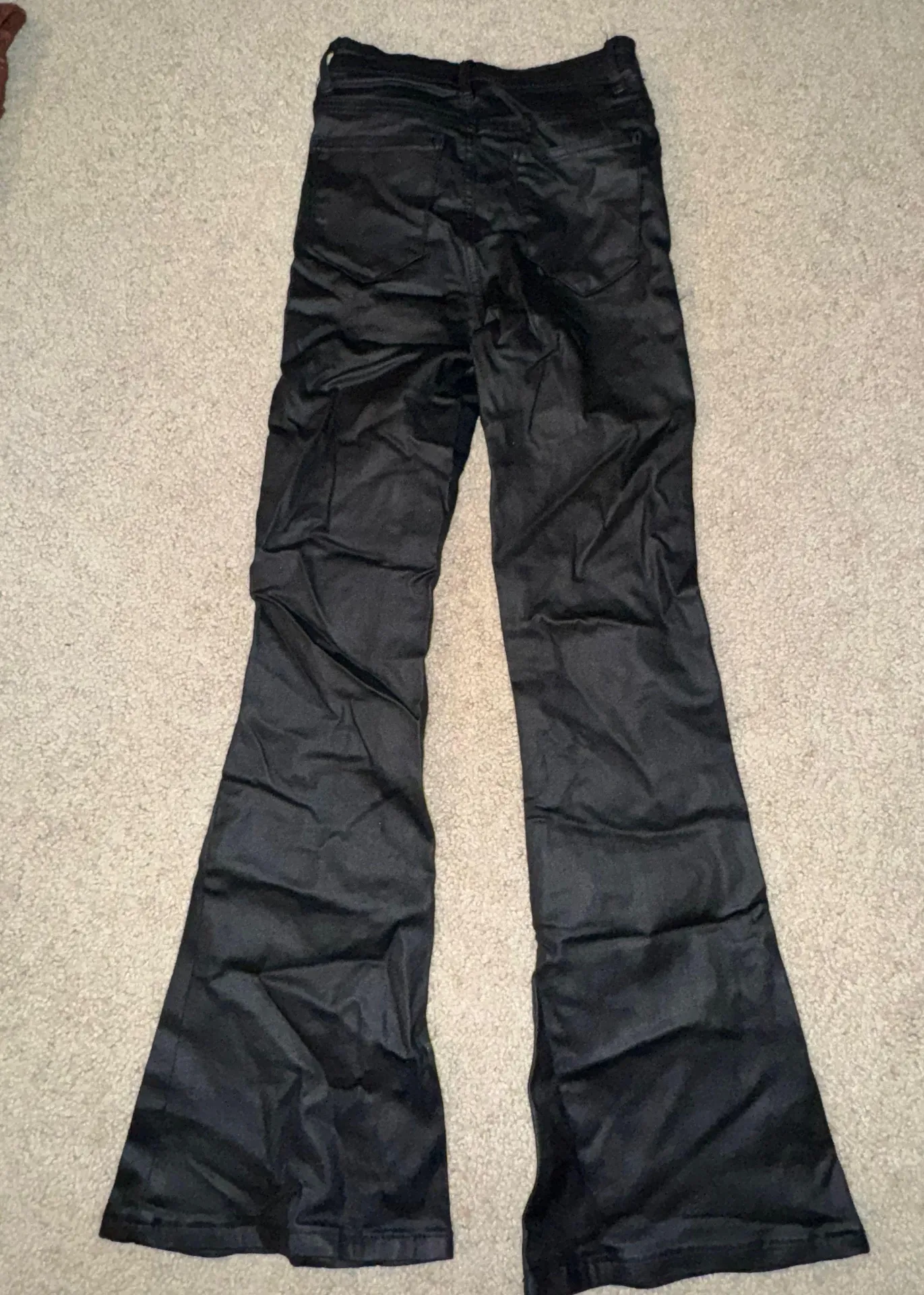 Black Leather Pants - Image 3