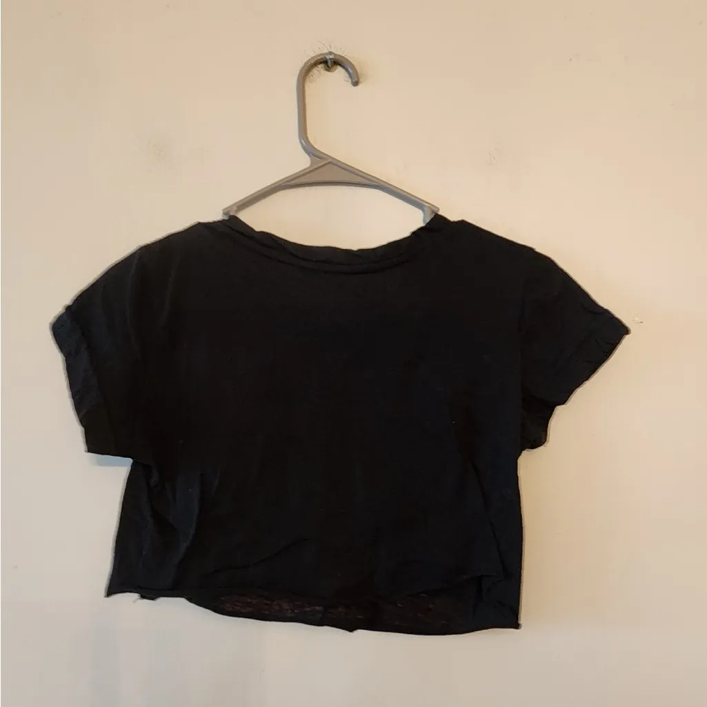 Realtree pink deer Antler graphic cropped t-shirt size small - Image 2