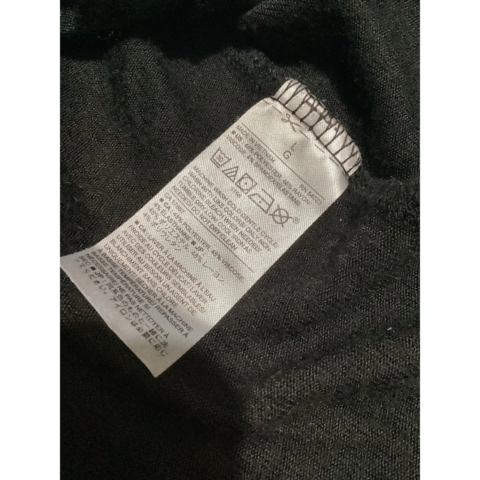 Banana Republic Sweater Womens Large Cowl Neck Pullover Lightweight Knit Top - Image 6