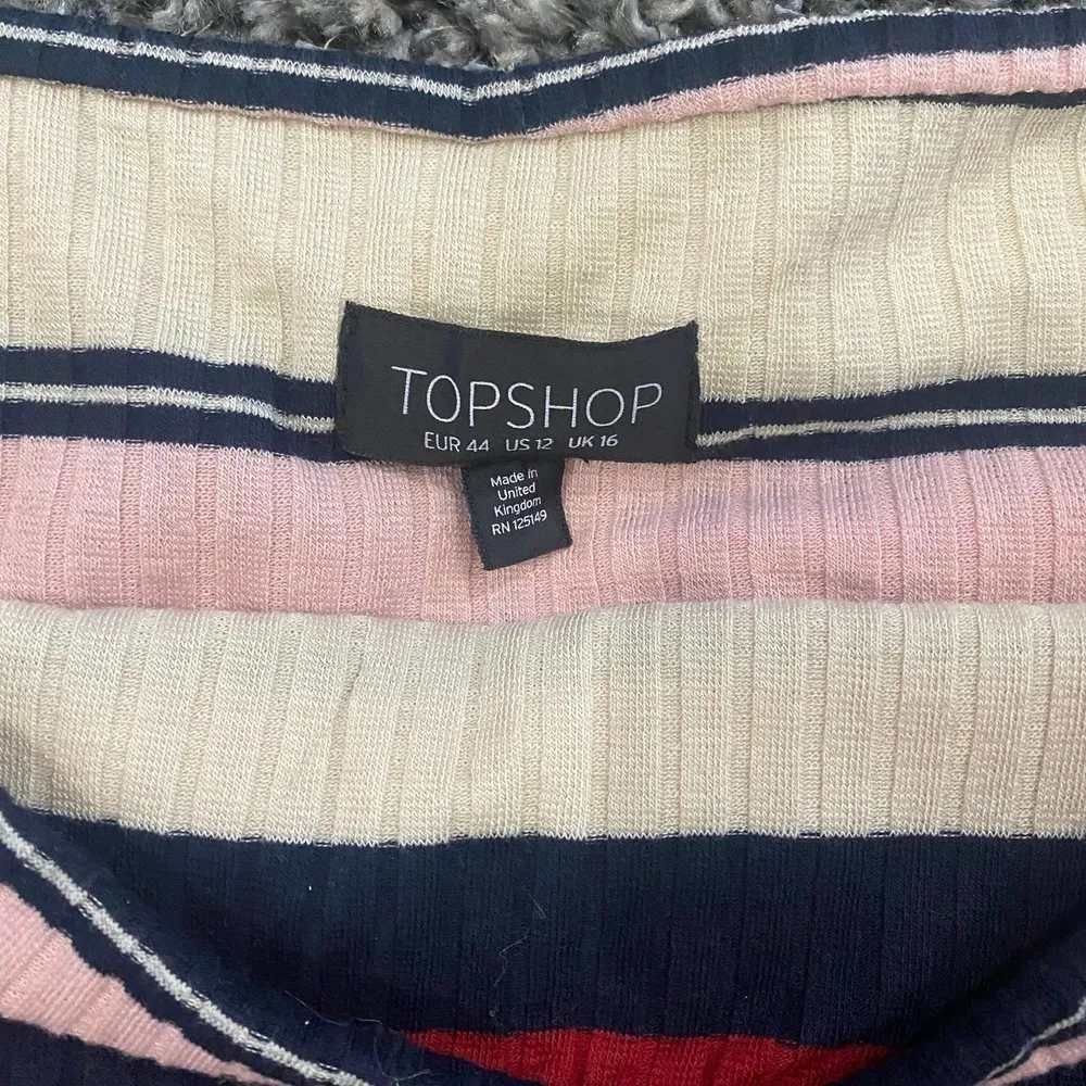 Topshop Stripe Bandeau Top​​​​​​​​​​​ - Image 4