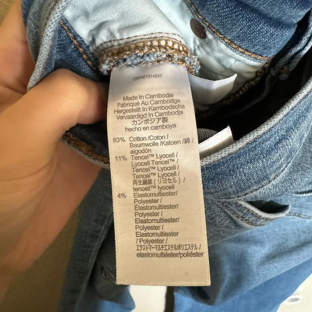 Madewell Cali Demi-Boot Jeans‎ in Dorrance Wash: TENCEL™ Denim Edition Size 26 - Image 9