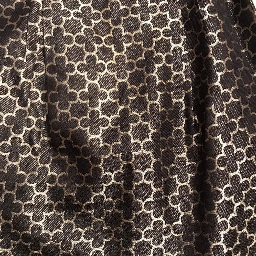 Gorgeous Privee Navy & Silver 100% Silk Tank Top - Image 3