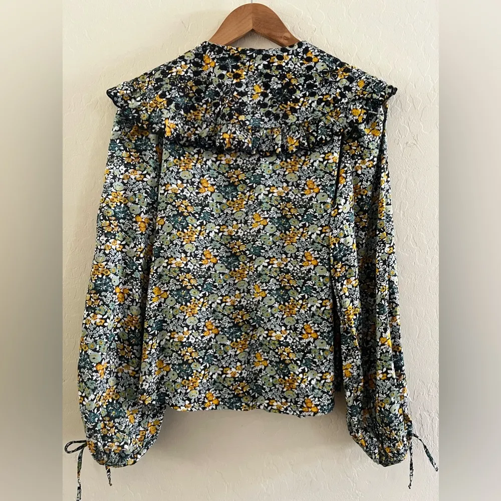 Universal Threads Universal Thread Floral Blouse sz L - Image 6